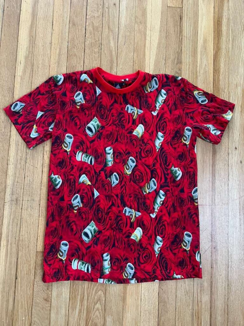 Men’s Graphic T-Shirt 100% Cotton Paint Graphic